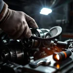 Фото по теме: Проверка состояния ремня привода газораспределительного механизма
